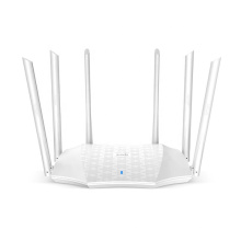 Tenda AC21 WiFi Router Amplifier 2100M Dual-band Gigabit Version 2.4GHz 5GHz WiFi Repeater 6 Antenna Network Expander
